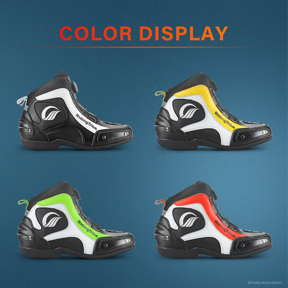Motorcycle Boots equipment Men motos shoes Off-Road Vehicle Botas Shoes Riding Street Racing Boots Breathable Shoes
