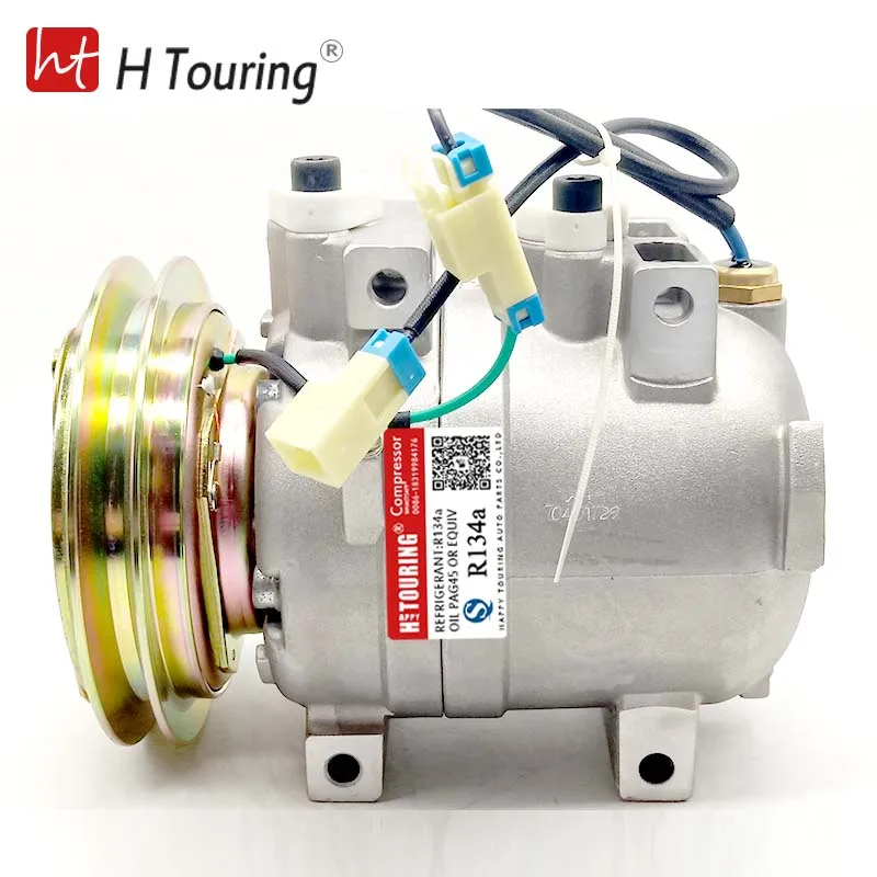 Dkv14c Air Conditioner Compressor for Hitachi Hyundai Excavator R225 7 A5000 674 00 1 11N690040