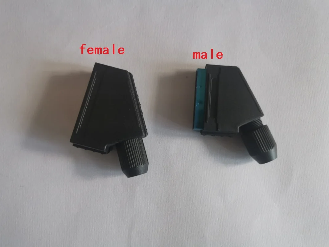 50 Set Molto Scart Plug 21 Pin Femmina/Maschio Euro Scart Connettore A Saldare Adattatore Presa Rgb A 21 Pin