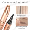 Eyebrow Pencil Liquid Waterproof Eyebrow Pencil Smudge-proof Brow Pencil With 4 Tip Microblade Eyebrow Pen Long-lasting Natural 6