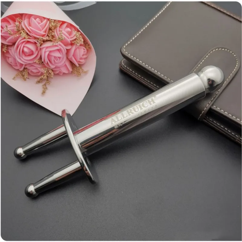 Trigeminal magnetic fork magnetic acupoint massage on meridians and collaterals acid expelling rod dredging lymph magnetic fork