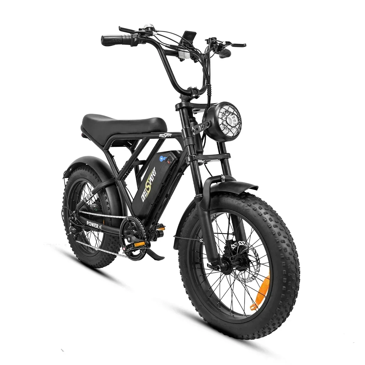 Onesport-ONES3 Electric Bike With Brushless Motor 100W 48V30AH 20*4.0 Fat Tire Ebike Adult Mountain Snow Electric Bicycle