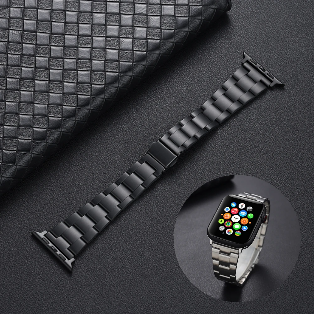 

Metal Band For Apple Watch Ultra Strap 49mm 8 7 45mm 41mm Manual Removal Bracelet for iWatch 6 5 4 3 SE 44mm 40mm 42mm 38mm Band