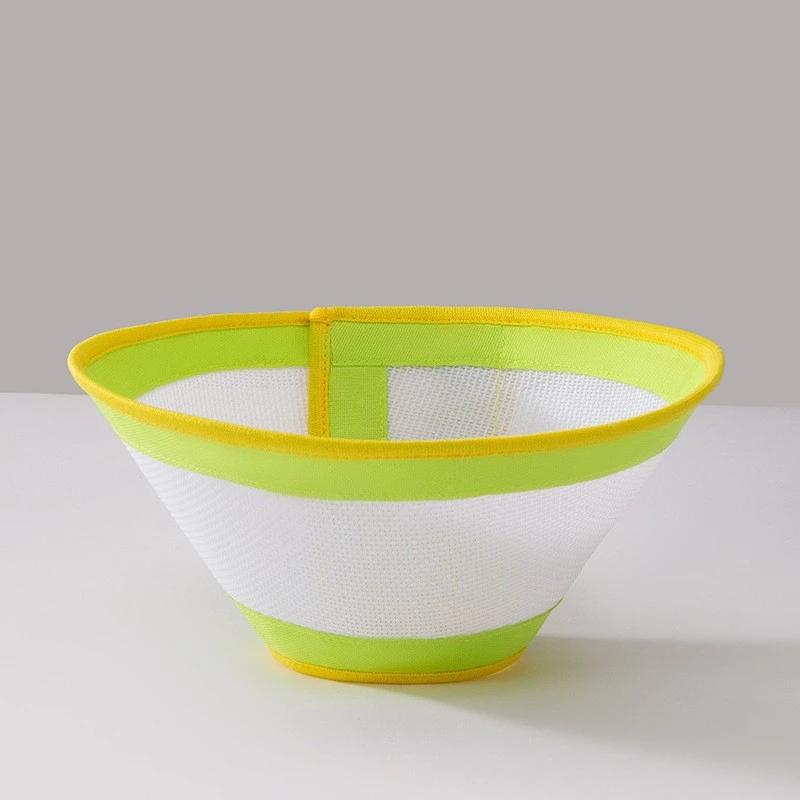 Collare Morbido A Girasole Per Gatti – Anti-leccata, Impermeabile, Regolabile Per Collo 15-25 Cm, Taglia S, Giallo