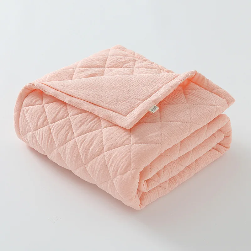 Baby Quilt Spring Cotton Soft Skin-friendly Breathable Kid Sleeping Cover Blanket Student Dormitory Quilt Cartoon Baby Bedding
