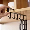 Mug Holder,Coffee Cup Holder,Kitchen Utensil Storage Hook,Cabinet Storage Hook,Wall Mounted Home Storage Hooks for Kitchen Tray 2