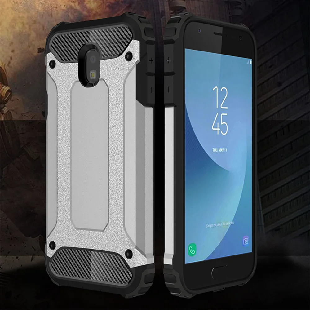 For Samsung Galaxy J3 2017 J330F J3 Pro 2017 EU Version Case Strong Hybrid Shockproof Armor Cover 5