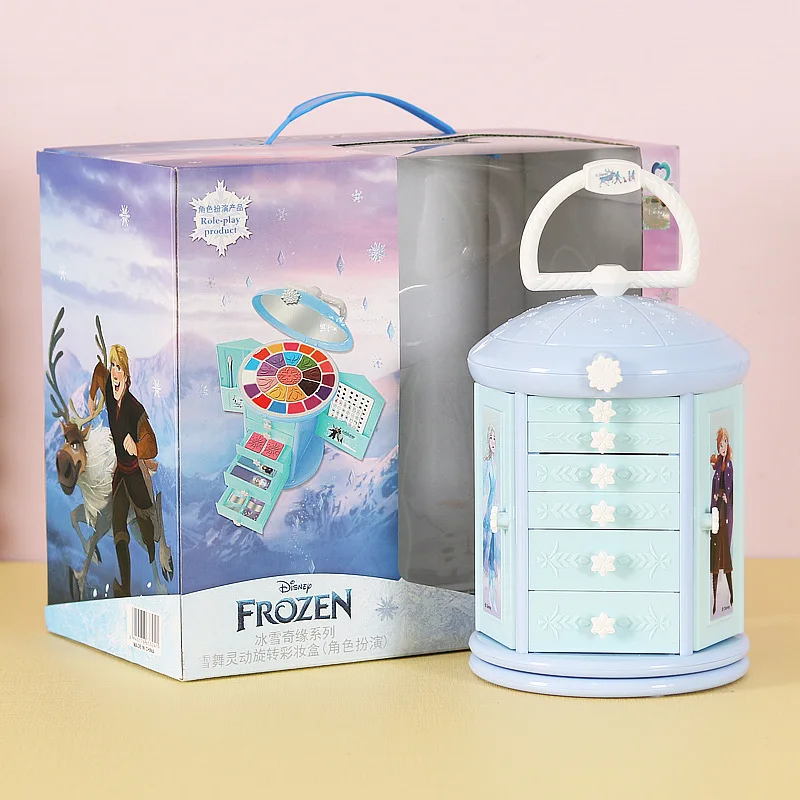 Disney Princess Frozen 2 Children's Cosmetic Set elsa Girl Makeup Box Birthday Gift Toy