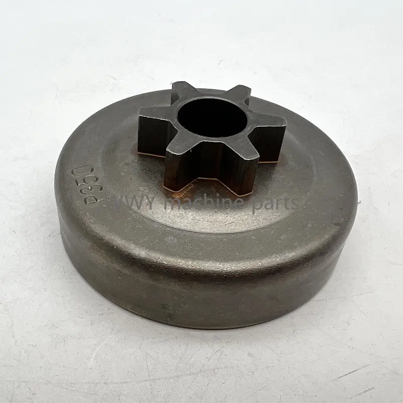 

6T 3/8 Pitch Clutch Drum Sprocket Fit for Partner 350 Chainsaw One-Body Type 6 Tooth