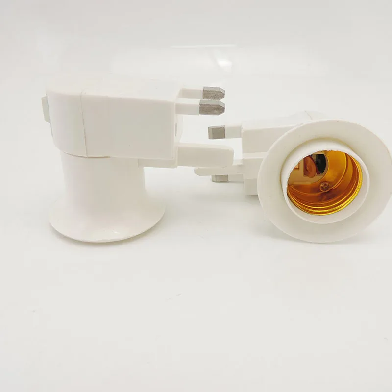 2 Pezzi Portalampade Adattatori Convertitore Lampada Attacco E27 a GU10