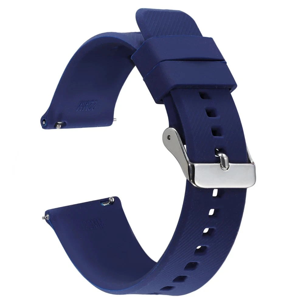 Silicone Waterproof Watchband - Sport Bracelet Rubber Wristband