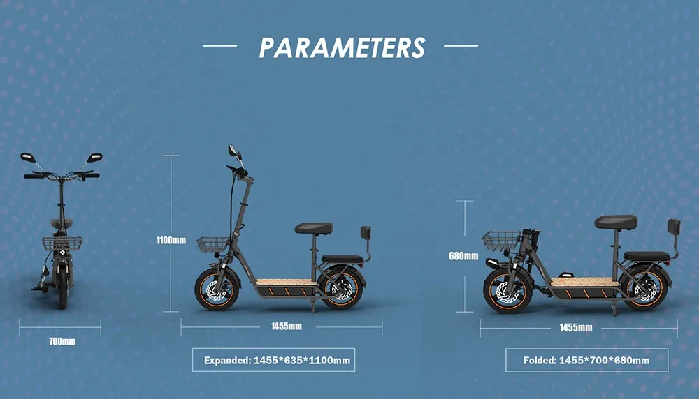 Kukirin C1 Pro 2025 Electric Scooter with Seat 14 "Tire 500W Motor 48V 26Ah Battery 45Km Max Speed Electric Motorcycle S3d38d6fb71f5439a85de1dc0766af7e2d