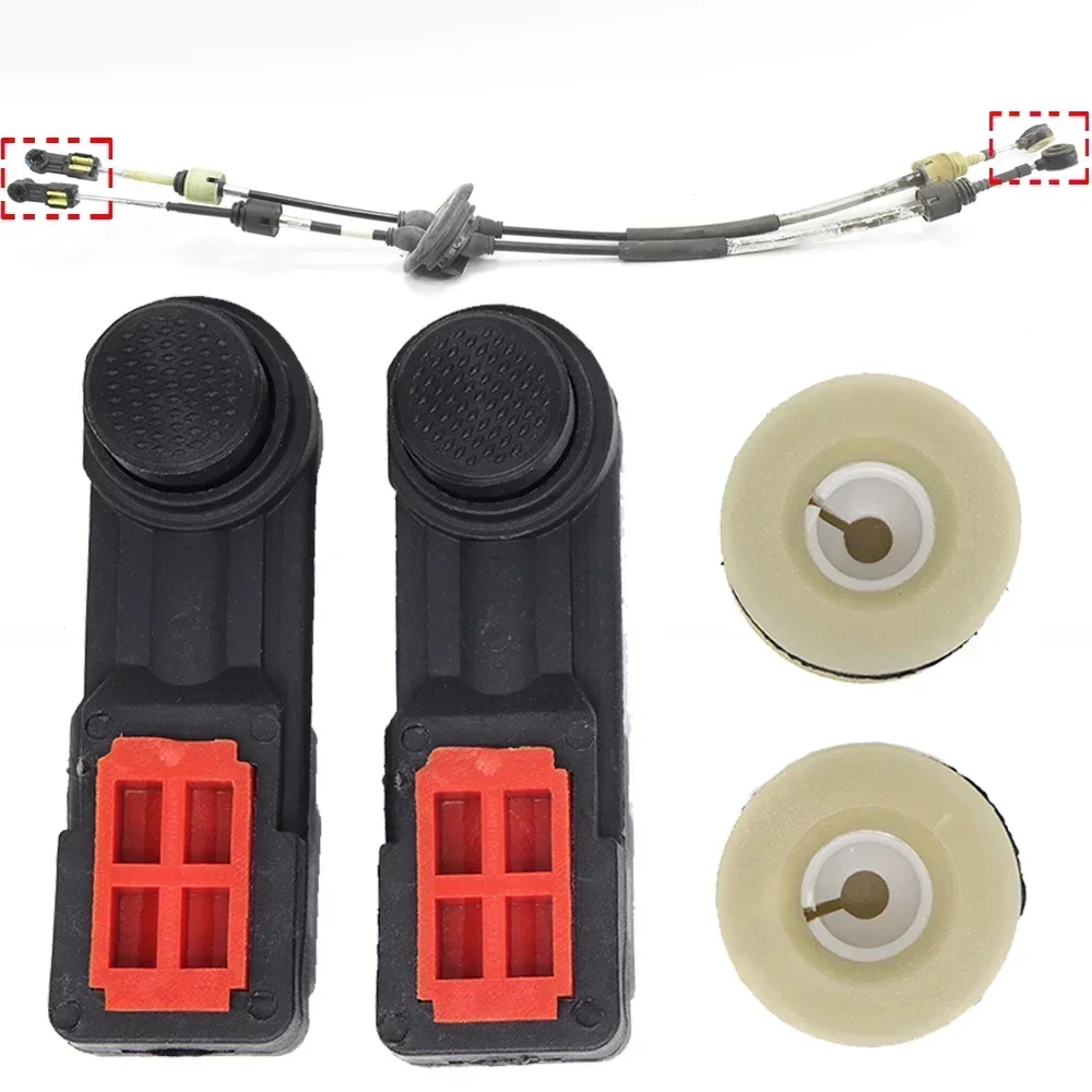 Manual Gear Shift Cable Collet Bushing End Pivot Shifter Fix Lever Linkage Kit For Peugeot Partner Tepee B9 2008 -