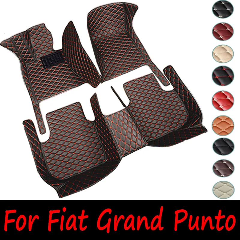 

Car Floor Mats For Fiat Grand Punto Project 199 2005~2009 3door Tapetes Para Carro Alfombrillas Coche Car Mats Car Accessories