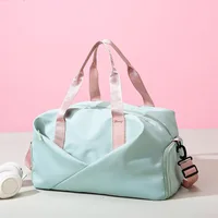 Fitness Bag Female Multi-functional Dry-wet Separation Movement Water-proof Travel Bag Yoga Bag Large-capacity Travel Bag Man