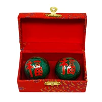 Feng Shui Chinese Feng Shui Yin-Yang 1.65'' Baoding Ball Health Exercise Ball Meditation Hand Balls 1