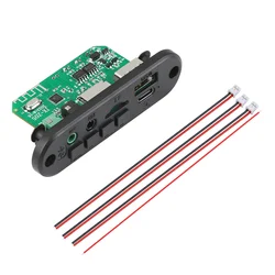 Compact Bluetooth Audio Module with FM Radio & Call Recording (With 3.5mm Mic jack)