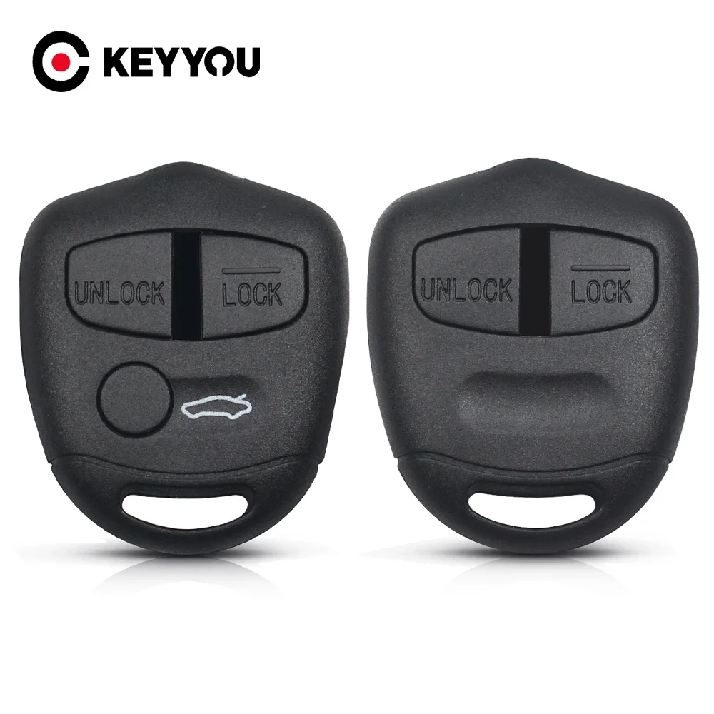 

KEYYOU Replacement For Mitsubishi Lancer EX Evolution Grandis Outlander No Key Blade Car Remote Key Shell Case 2 /3 Buttons