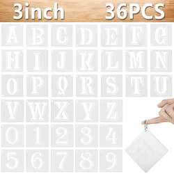 Assorted Decorative Painting and Drawing Stencils Set (60 Pieces) (Set B)
