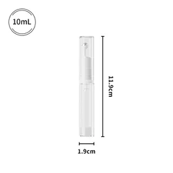Portable Refillable Roller Ball Dispenser Bottle (White - 10ml)