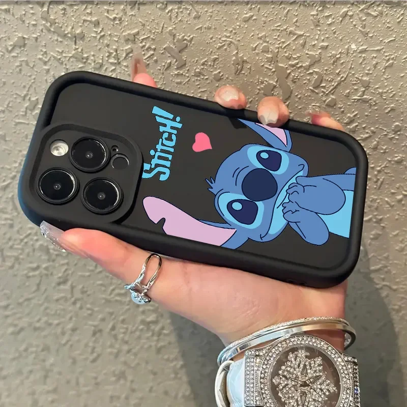 Stitch Happy Cute Phone Case For iPhone 6