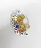10pcs/set (0-9) colorful counter number earring hooks for diy wool findings 2