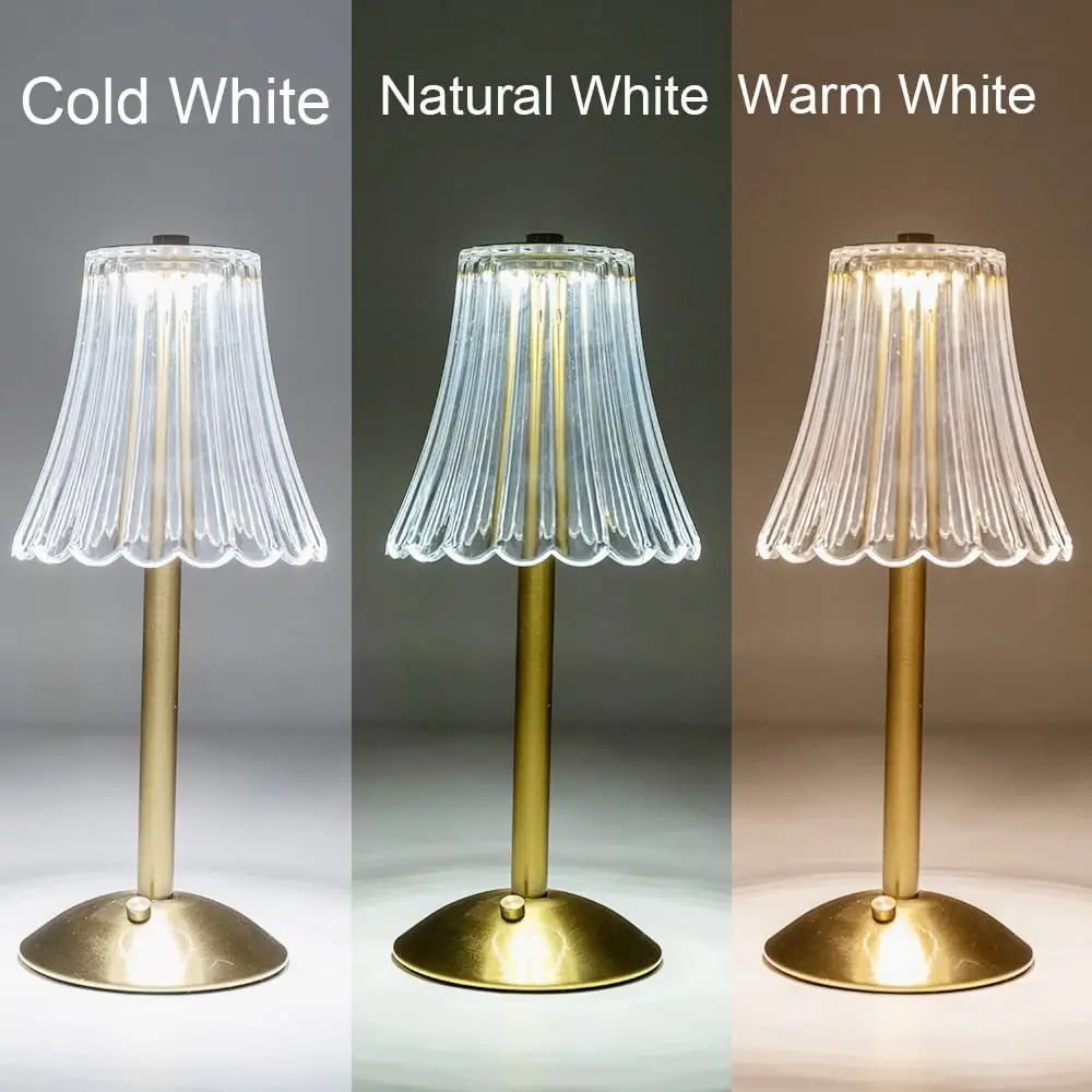 Bar Touch Table Lamp Rechargeable Wireless Desk Lamp Portable Bedroom Night Light LED Decor Lights for Coffee Hotel Restaurant table lamp led night lamp