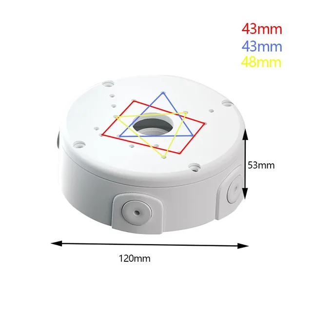 Boîte de jonction étanche pour support de caméra IP G50 G80 Z50, accessoires de vidéosurveillance, dôme de surveillance 1