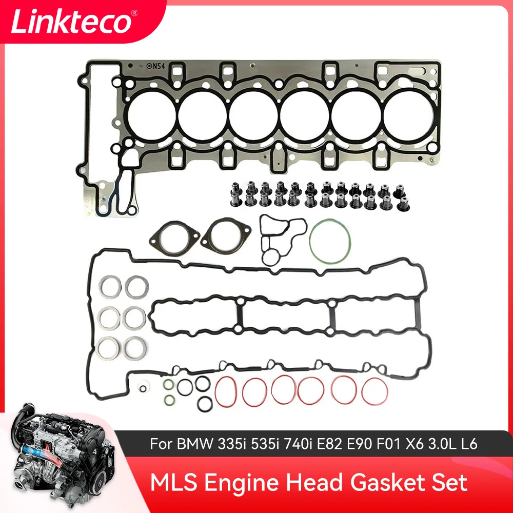 

MLS Engine Head Gasket Set for BMW 335i 535i 740i E82 E90 F01 X6 3.0L L6 N54B30A