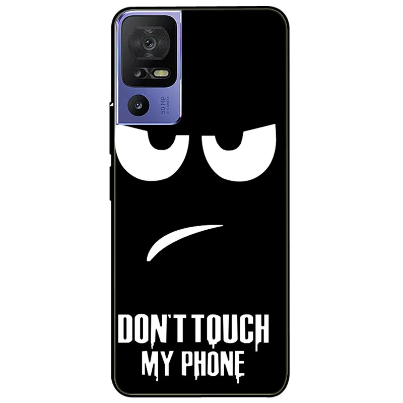 Black Tiger Lion Soft Silicone Protective Case - TPU Bumper Cover