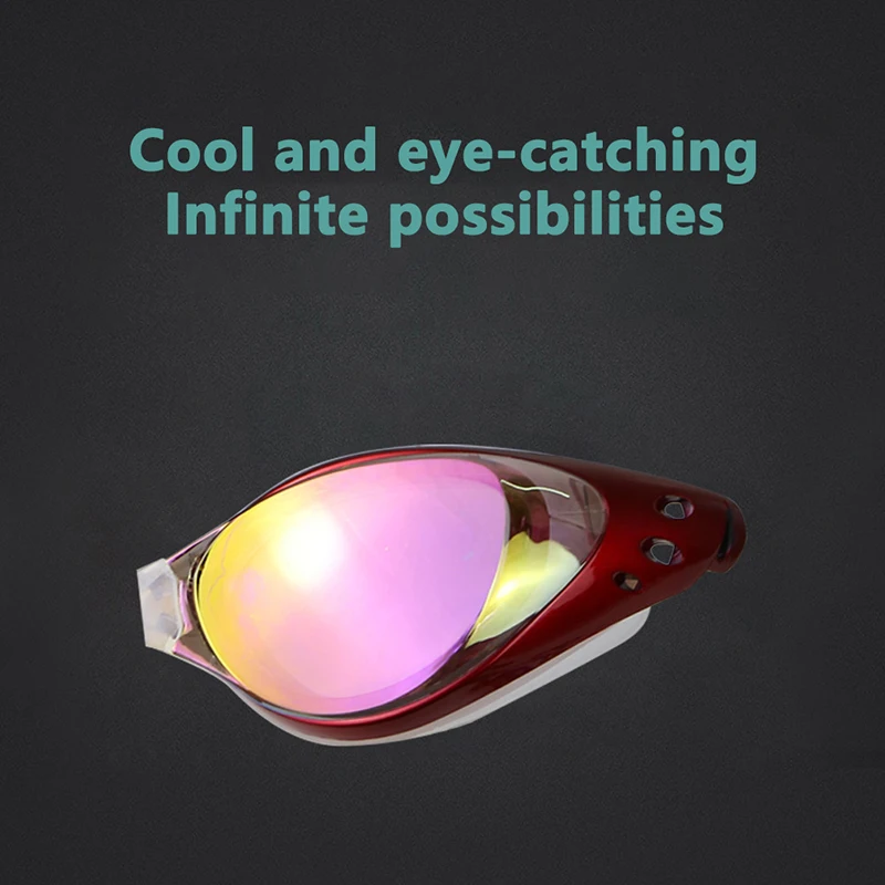 Swimming Goggles For Men Women Anti-Fog Uv Prescription Waterproof Silicone Adjust Swim Pool Eyewear Adults Kids Diving Glasses 3