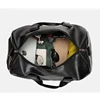 Large-capacity Lightweight Travel Bag Multifunction Fitness Bag Women Yoga Sports Training Bag Men PU Water-proof Shoulder Bag 3