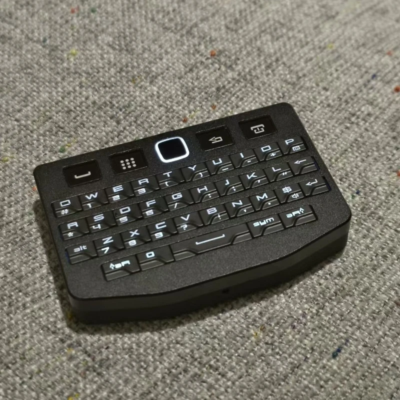블랙베리 P9981/Q10 미니 키보드(트랙패드 포함) 블루투스 USB 듀얼 모드 Dpi 10단 속도 조정 모든 키가 충돌하지 않음
