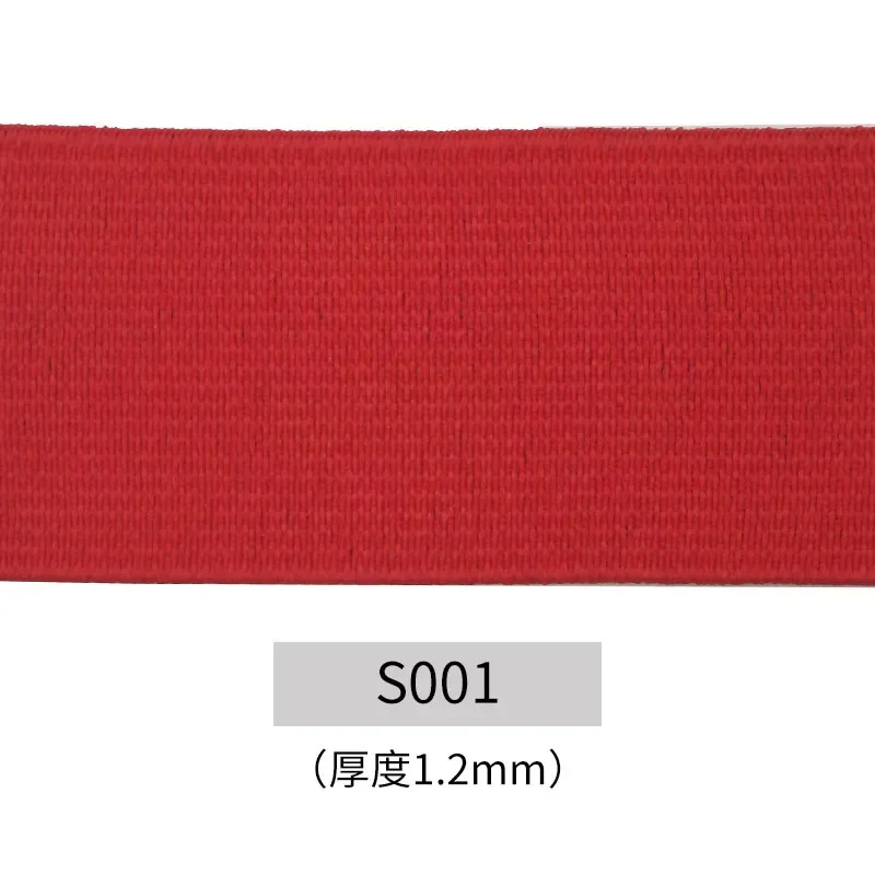 Banda elástica plana de 20 mm, 30 mm y 40 mm de ancho para coser accesorios de ropa protectora, cordón de goma grueso negro, cuerda para bricolaje