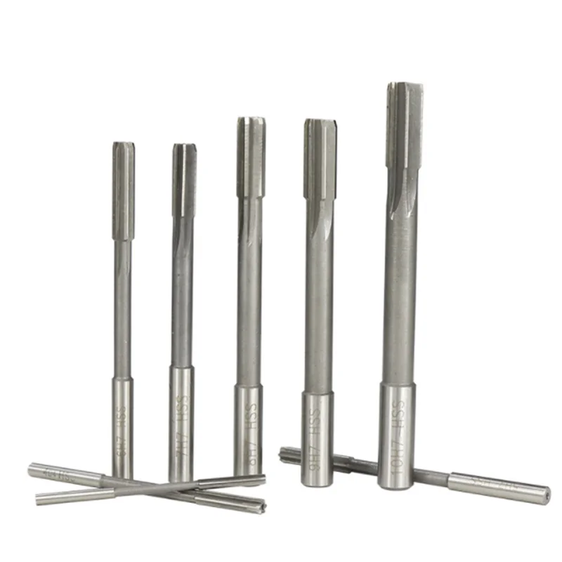 HSS Machine Tool Reamer 5.5mm-20mm Straight Shank Chuck Straight Slot Milling Cutter hss reamer
