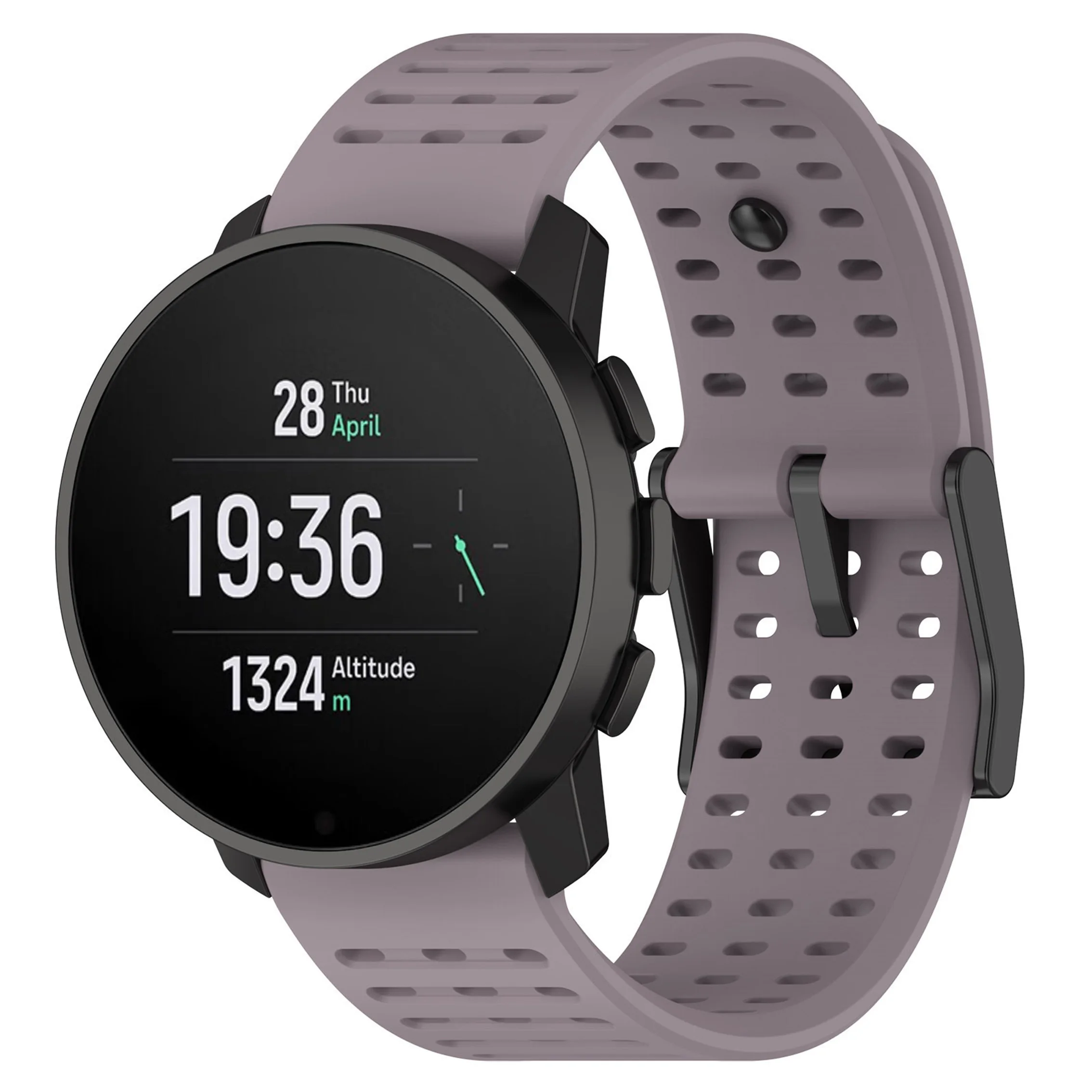 Breathable Sport Silicone Smartwatch Band - Original 1:1 Design, 22mm Strap