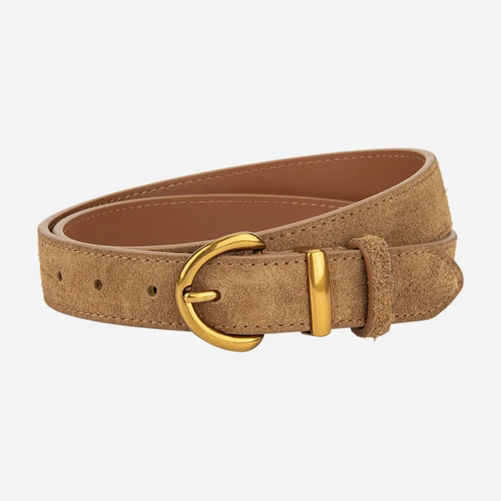 Women's Suede Leather Belt