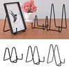 Plate Stands for Display Iron Easel Display Stand Holder Metal Frame for Pictures Photo Decorative Dish Tabletop Art Home Office 1