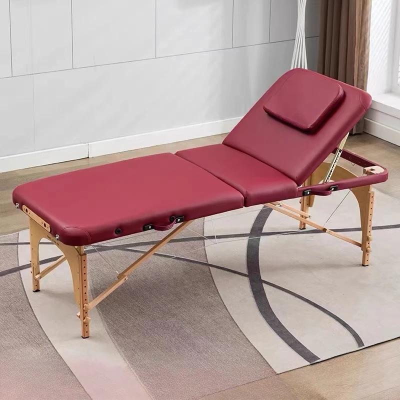 Knead Wooden Massage Bed Physiotherapy Medical Adjustbeauty Massage Beds Tattoo Medical Table De Massage Beauty Furniture BL50AM clinic medical hospital sport ultrasound therapy massage bed electric therapy couch physiotherapy table