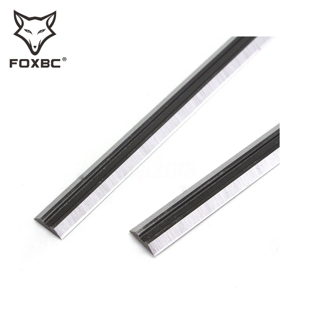 12" 305 x 8 x 2 mm HSS Thickness Wood Planer Blades for Makita 2012NB 2012 & Home Owners Woodworking tool 2 Sets FOXBC woodworking tools planer blades
