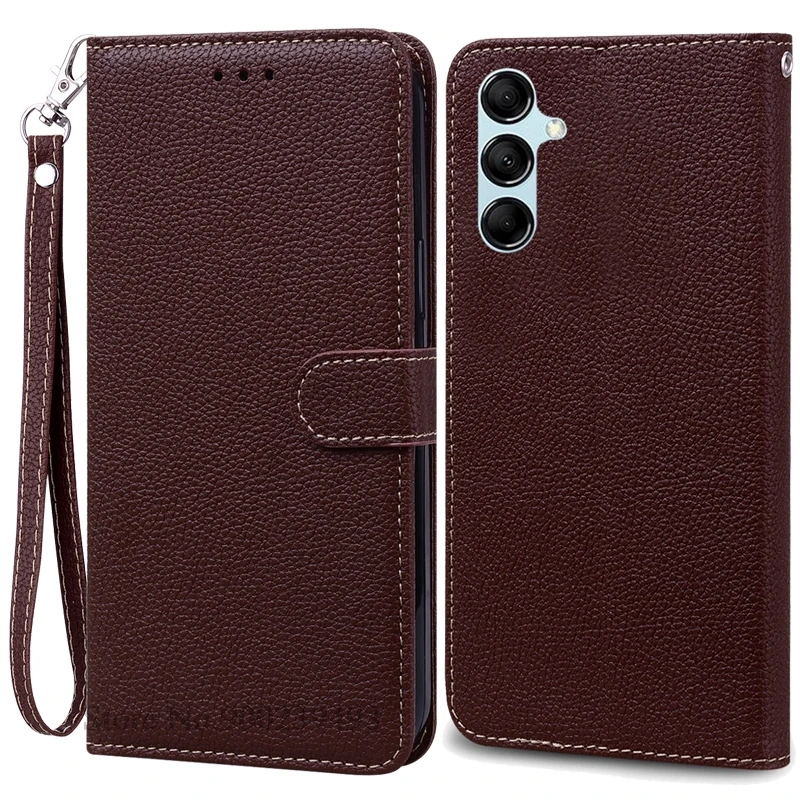 Leather Wallet Flip Phone Case - Premium Cover for Samsung Galaxy M55 5G