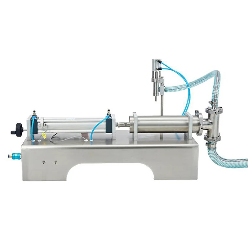 

Single Head Liquid Filling Machine Pneumatic Quantitative Soy Sauce Vinegar Milk Filling Machine