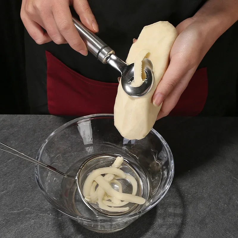 Household Stainless Steel Noodles Dough Cutter Manual Wide Mouth Sliced Noodle Knife Kitchen Cooking Pasta Tools Kitchen Gadget