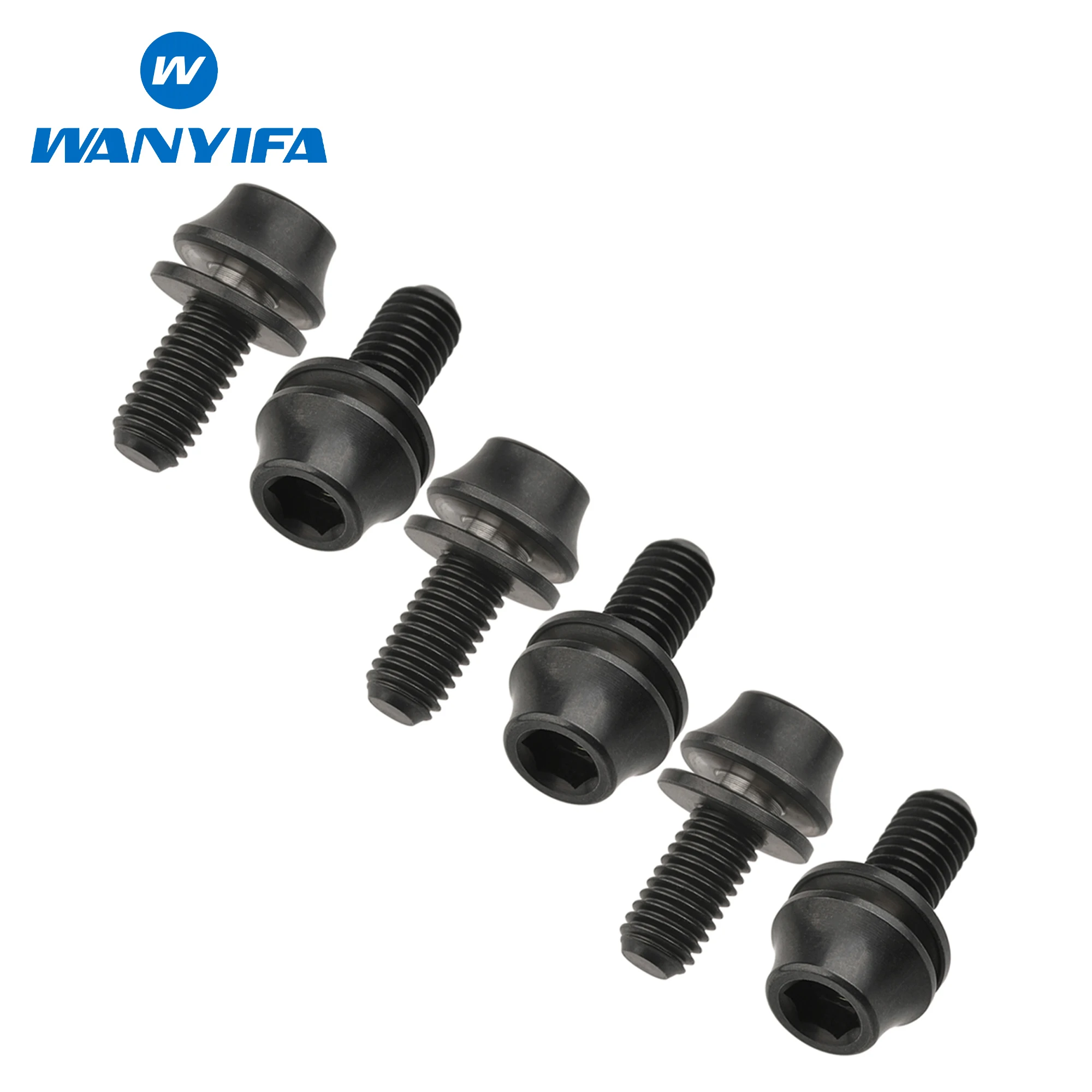 Wanyifa    Ʈ, ƼŸ Ʈ, M5x12mm, ġ  , ͼ , 6 
