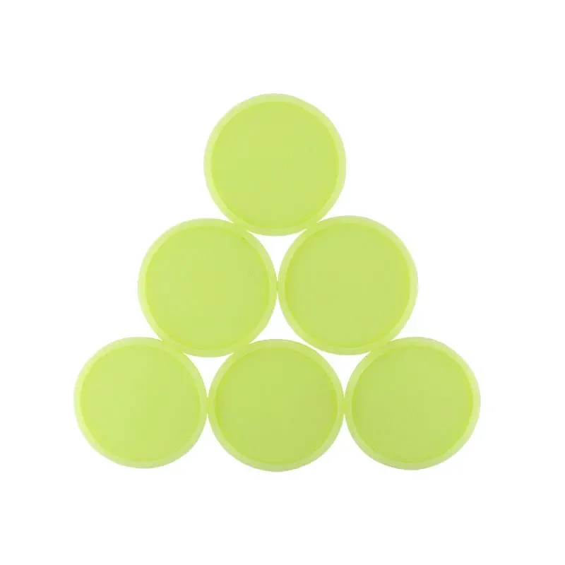 Car Luminous Cup Holder Anti Slip Insert Coasters Pads Interior Accessories Universal Fits Most Cups