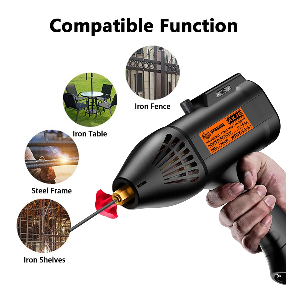 220V 3900W Arc Welding Machine DIY Intelligent Welder Electric Welding Machine Automatic Digital Adjustable Welding Equipment EU 4