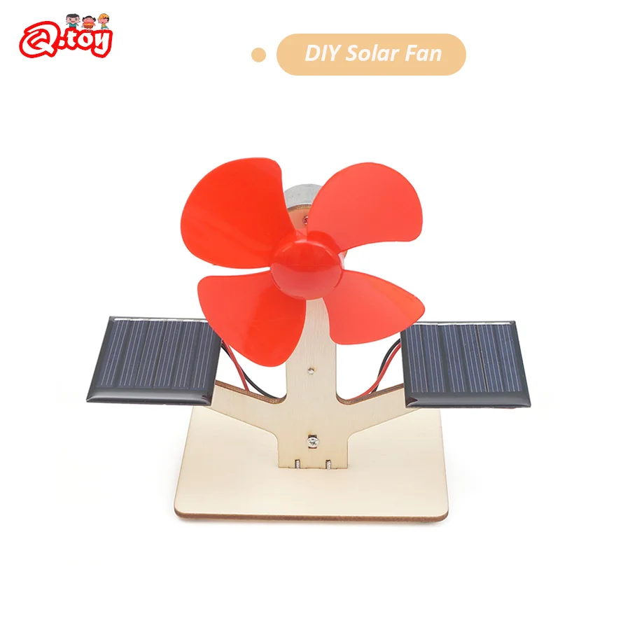 

DIY Solar Fan МОДЕЛЬ STEM Kit дети технологии наука экспериментальный набор инструментов учебные пособия для детей обучение