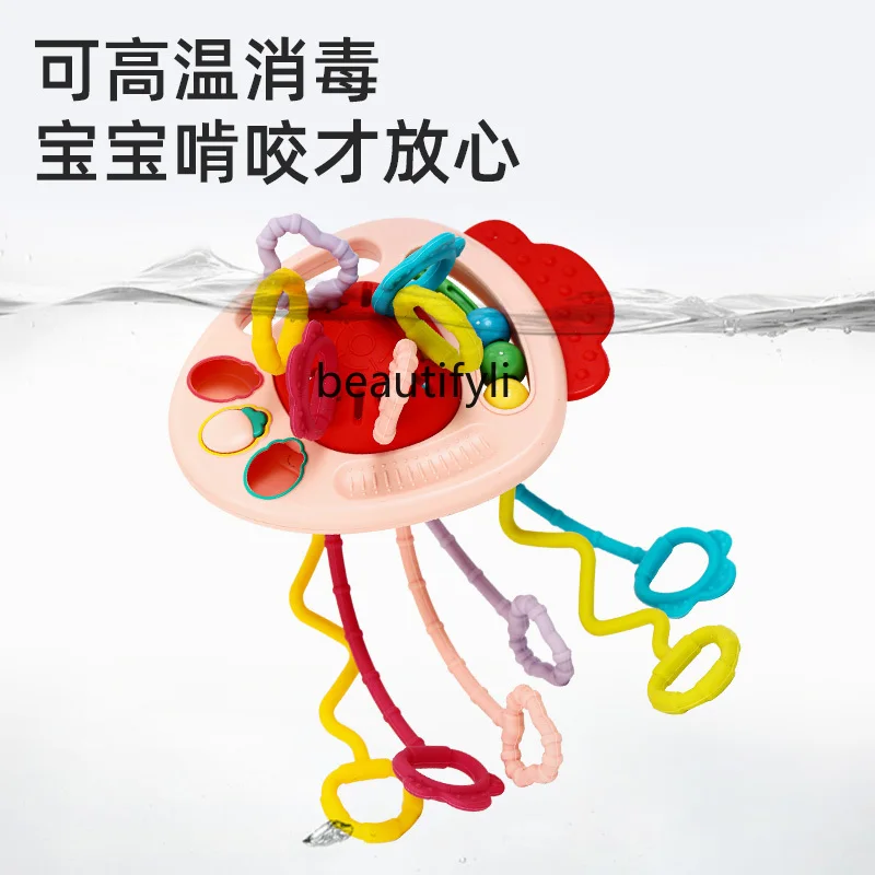 Baby Lala Le fingers can be gnawed on 0-1 year old baby educational early education toys