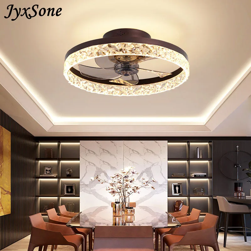 

Modern 2021 ceiling fan with led light and remote control for Bedroom Dining Living Kid Study Room Hall Home Lamps Indoor Lamps
