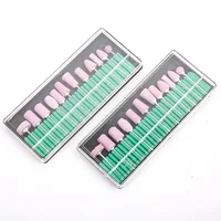 12Pcs Nail Drill Bits quartz stone Head Replacement  For Pedicure Electric Manicure device Accessories Mill File NAD040 1